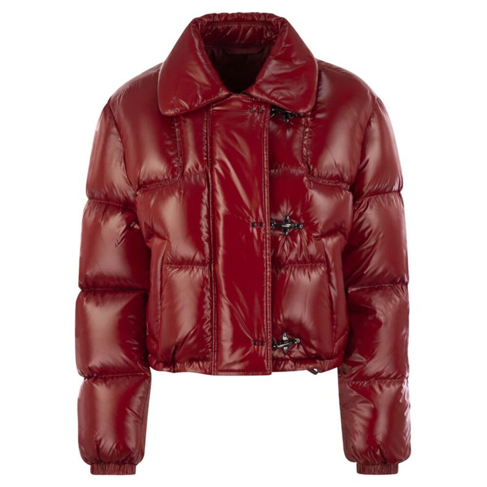 Fay Women 3-Hook Cropped Down Jacket